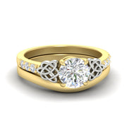 round-lab-diamond-celtic-knot-plain-band-bridal-set-in-yellow-gold-fdens2255rosleep-nl-yg-ws3.jpg